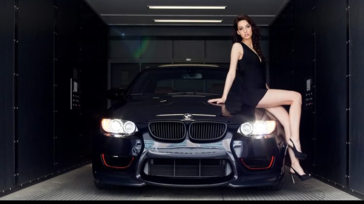 BMW, Car, BMW M3, Women HD Wallpaper Desktop Background