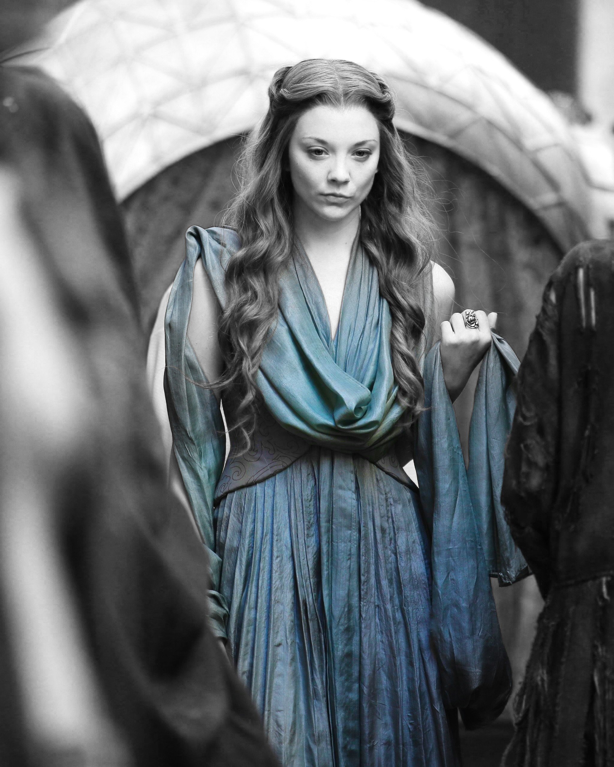 selective coloring, Adobe Photoshop, Game of Thrones, Natalie Dormer, Actress, Women, Margaery Tyrell Wallpaper