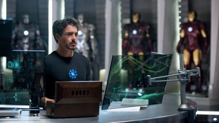 Iron Man 2, Tony Stark, Robert Downey Jr., Iron Man HD Wallpaper Desktop Background