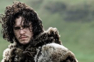 Game of Thrones, Jon Snow, TV, Kit Harington, Men, Actor, Curly hair, Fur