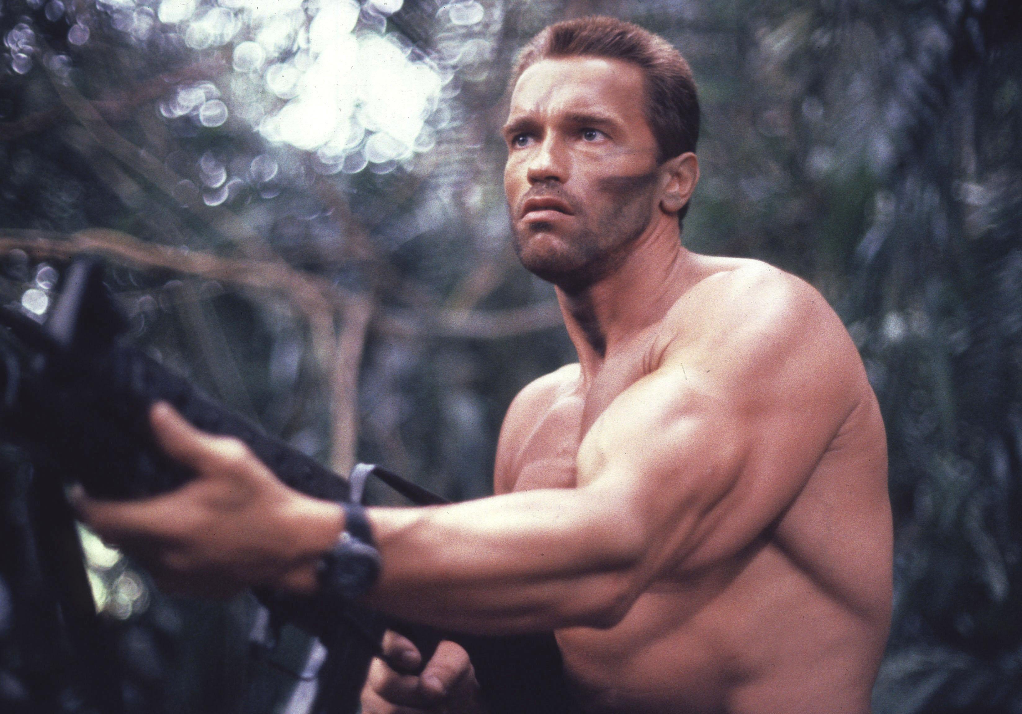 Arnold Schwarzenegger, Predator (movie), Muscles Wallpaper