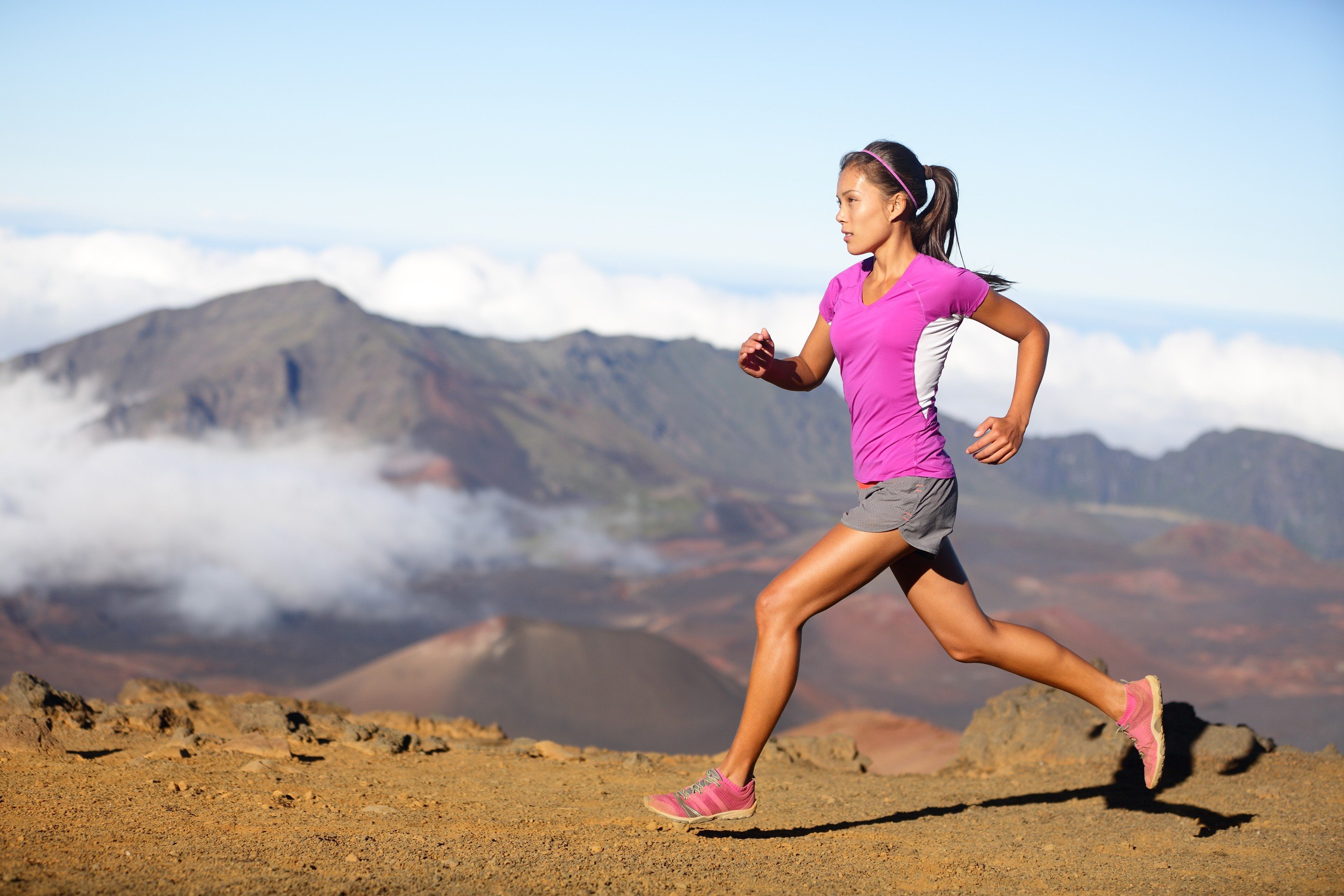 fitness model, Women, Running, Sports Wallpaper