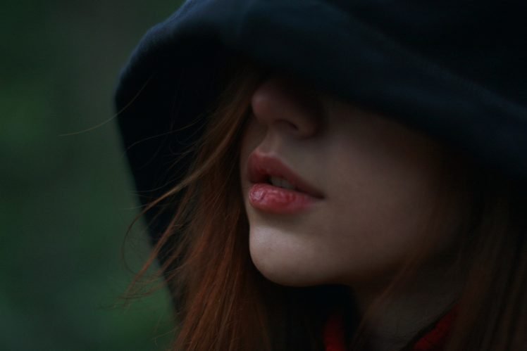 women, Face, Redhead, Hood, Hoods HD Wallpapers / Desktop ...