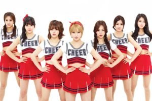 AOA, K pop, Women, Asian, Hyejeong, Chanmi, Choa, Kwon Mina, Yuna Seo, Seolhyun, Cheerleaders, Jimin