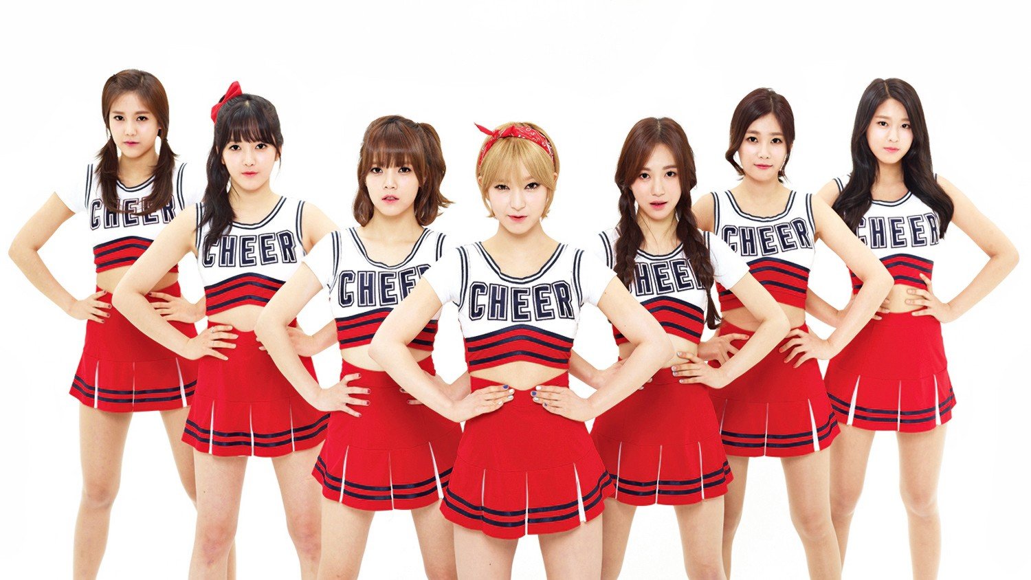 AOA, K pop, Women, Asian, Hyejeong, Chanmi, Choa, Kwon Mina, Yuna Seo, Seolhyun, Cheerleaders, Jimin Wallpaper