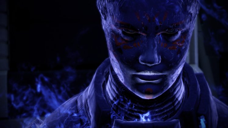 Mass Effect, Asari, Biotic HD Wallpaper Desktop Background