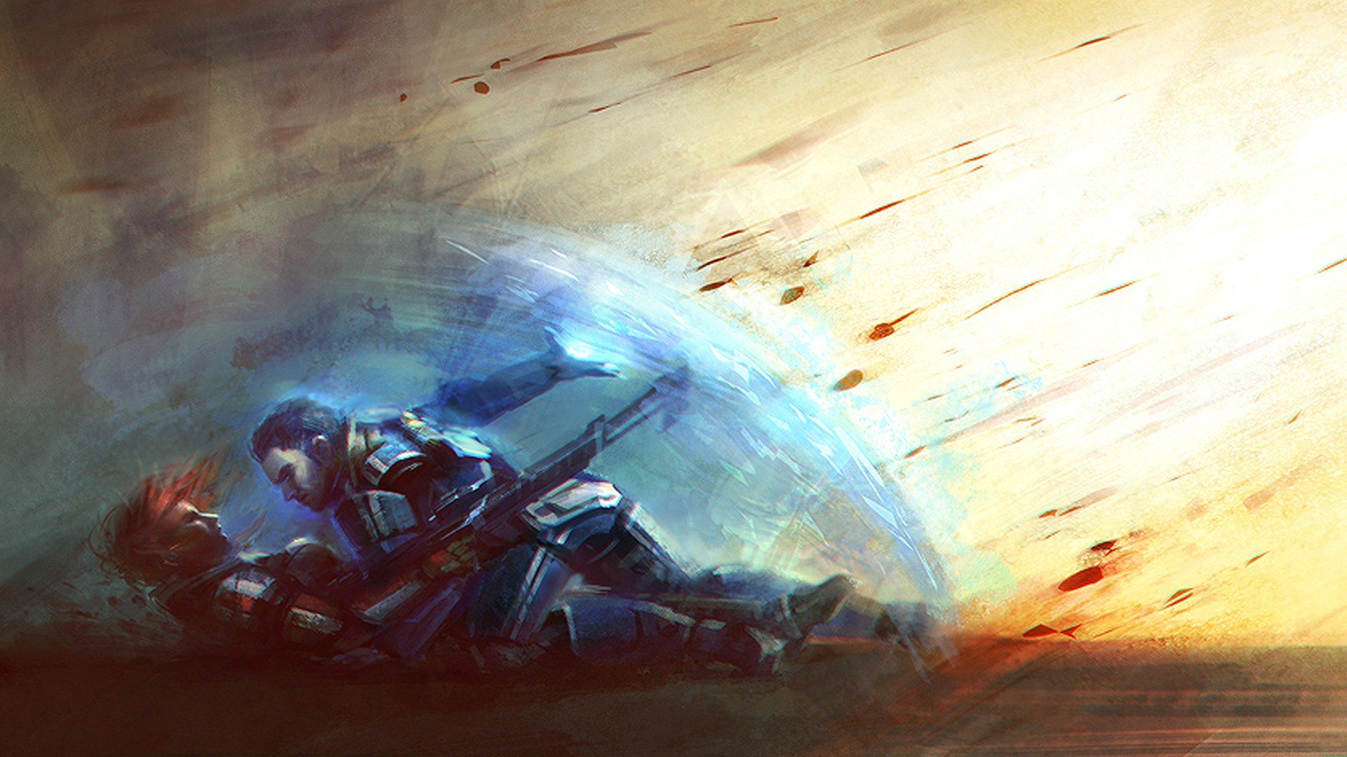 Mass Effect, Concept art Wallpaper
