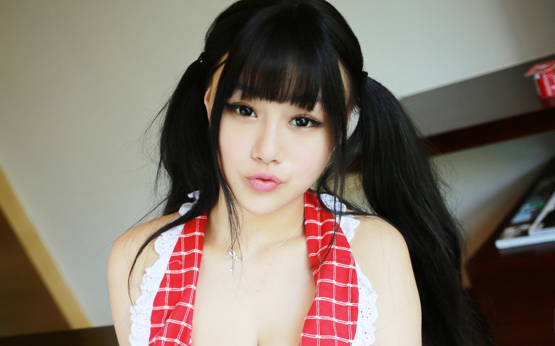 Asian Girls Fuck Long Hair Porno Photo