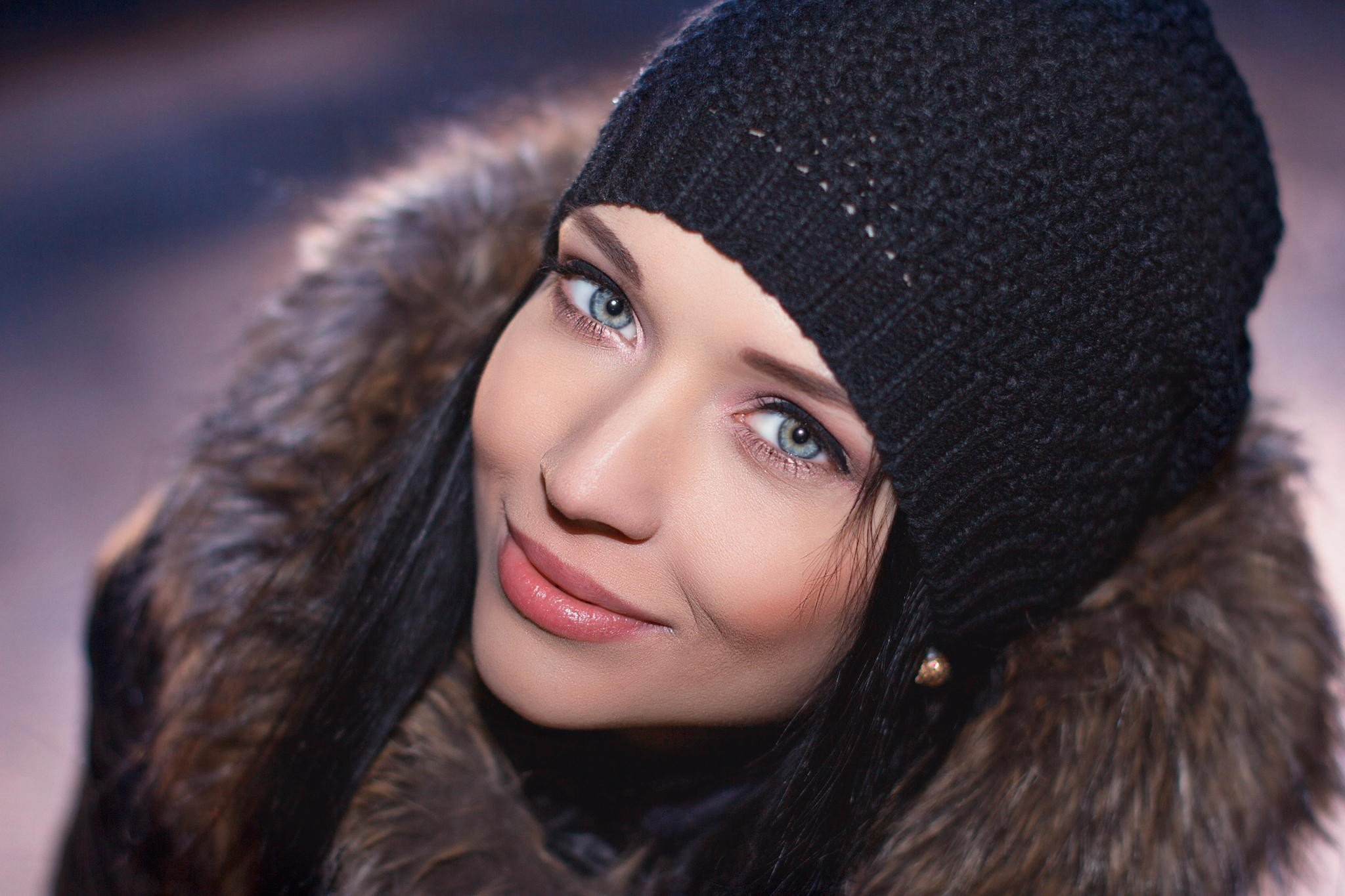 women, Blue eyes Wallpaper