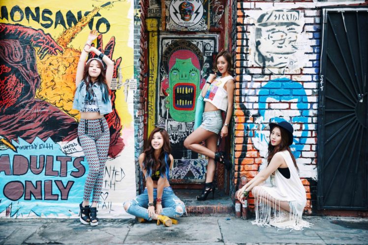 women, South Korea, Group of women, Girls Day HD Wallpaper Desktop Background