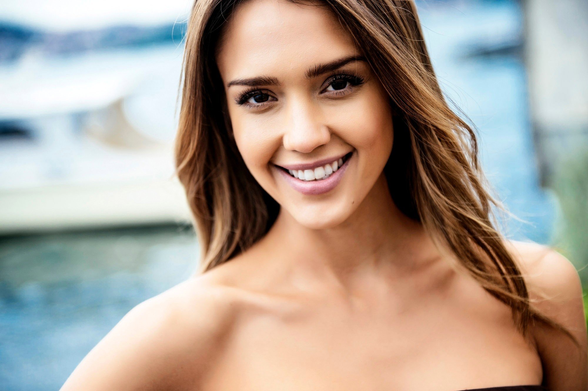 Jessica Alba Women Movies Face Actress Hd Wallpapers