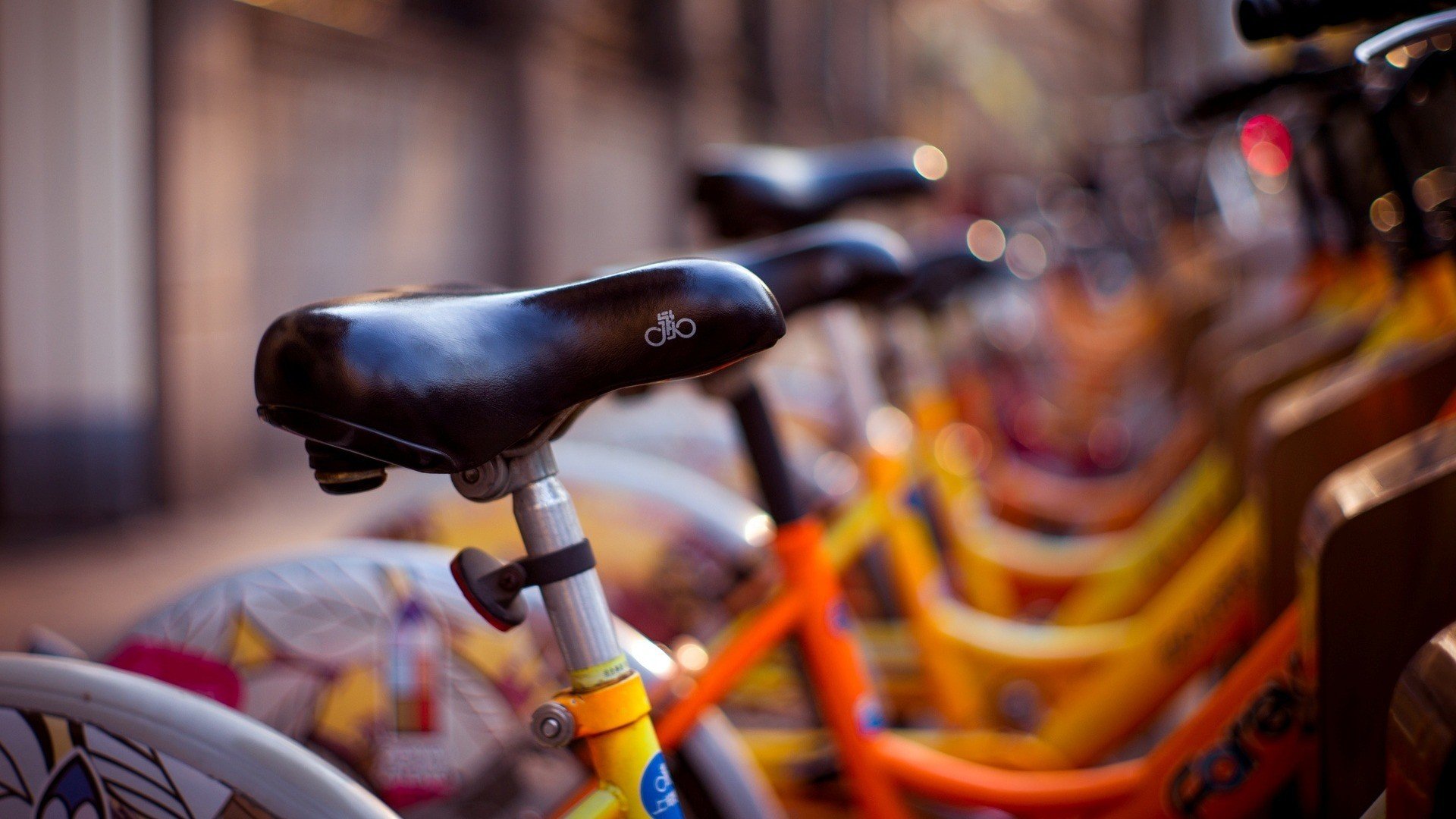 bicycle, Blurred Wallpaper
