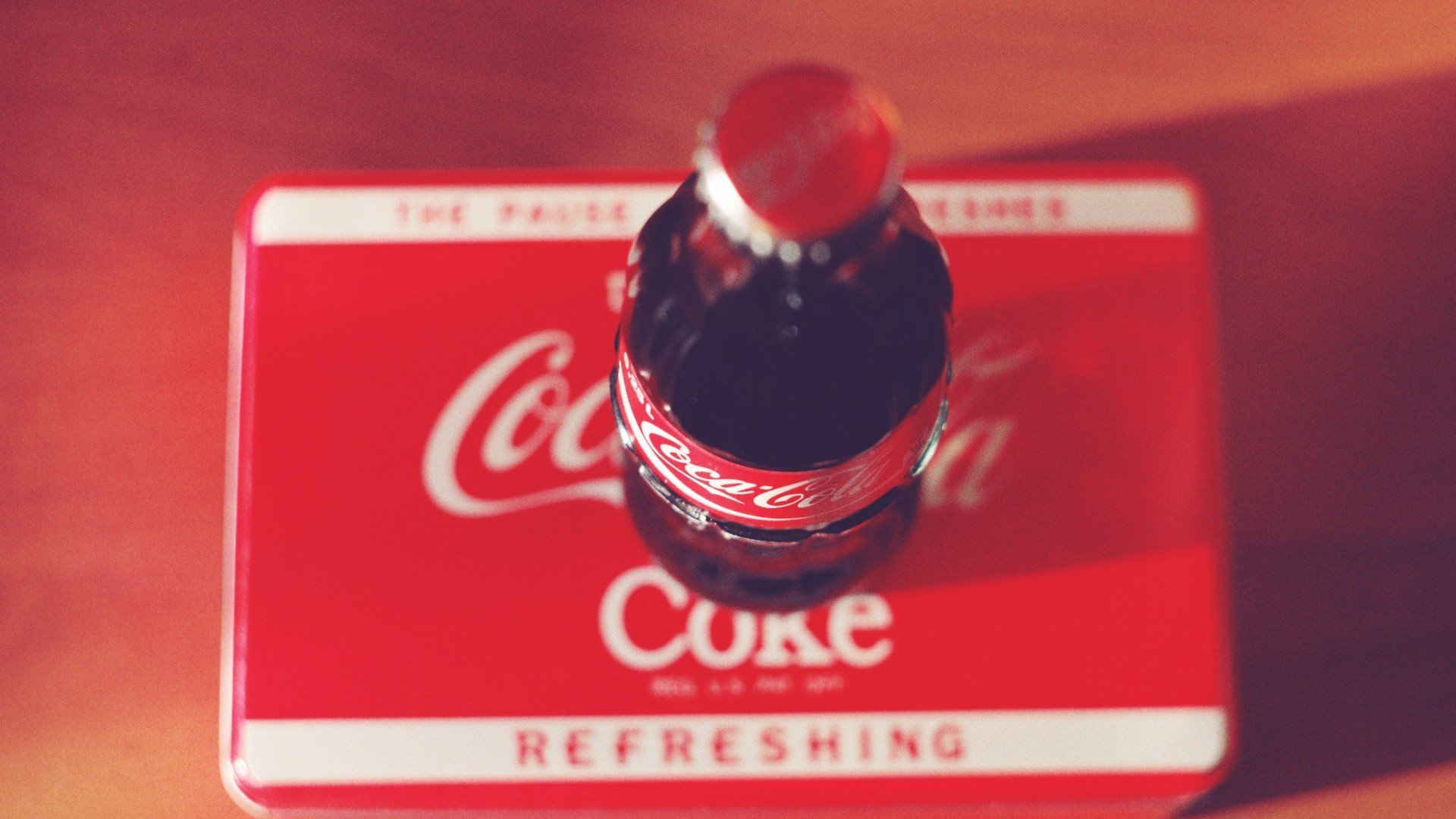 Coca Cola, Drinking fountains Wallpaper