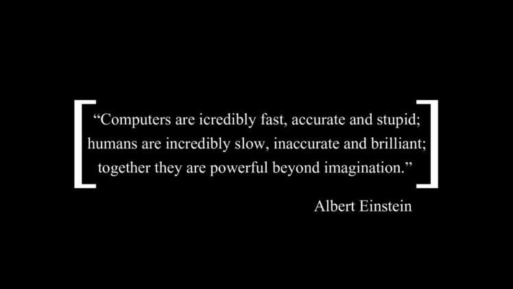 Albert Einstein, Typo HD Wallpaper Desktop Background