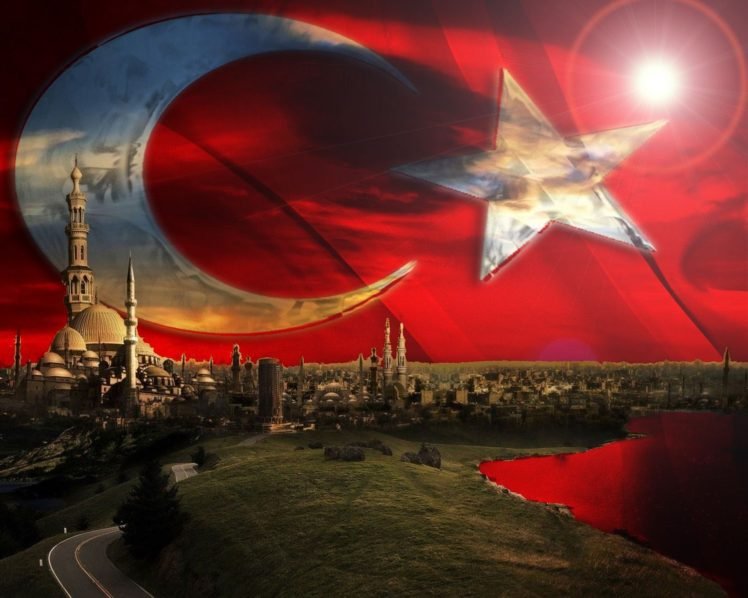 Turkey, Turkish, Flag HD Wallpaper Desktop Background