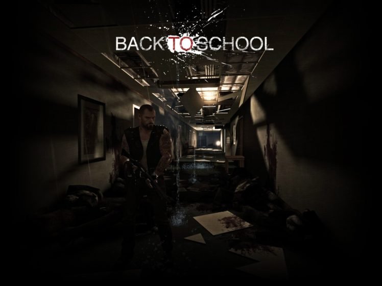 Left 4 Dead 2, Back To School, Game Mod, Weapon, Rifles, Left 4 Dead HD Wallpaper Desktop Background