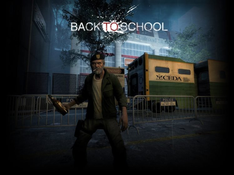 Left 4 Dead 2 Back To School Game Mod Weapon Rifles Left 4 Dead Hd Wallpapers Desktop And Mobile Images Photos