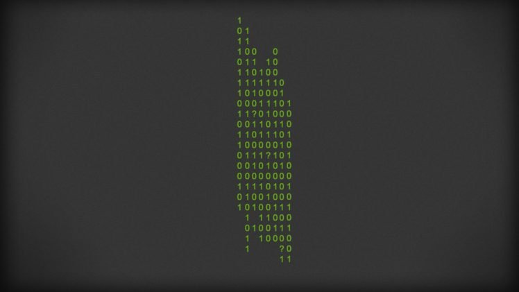 binary, Numbers, Minimalism HD Wallpaper Desktop Background