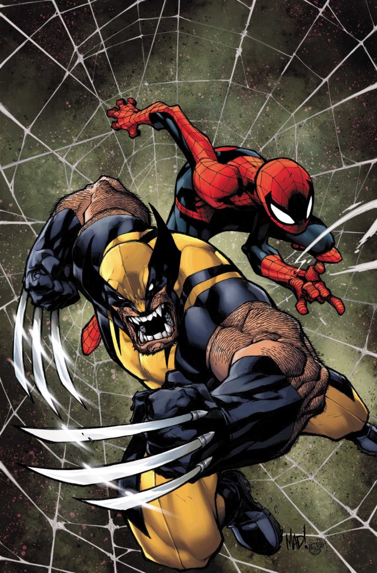 Spider Man, Wolverine HD Wallpaper Desktop Background