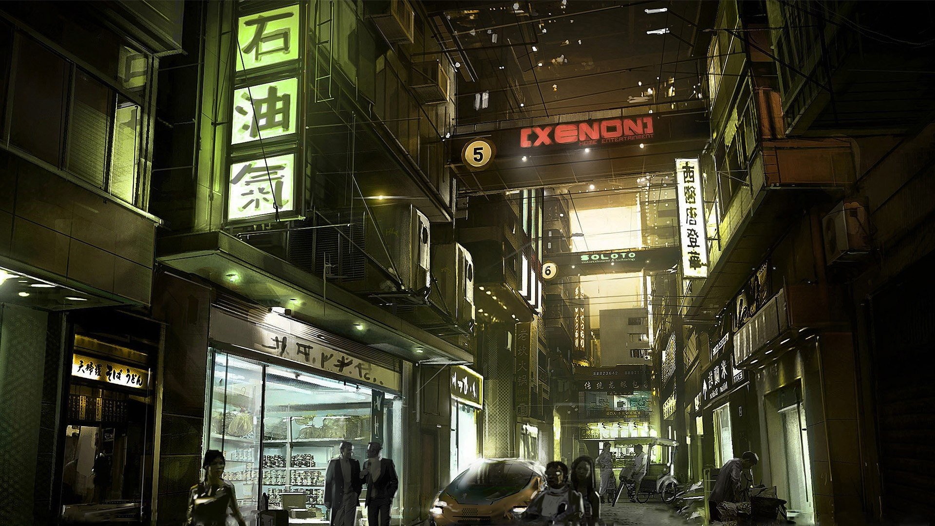 Deus Ex: Human Revolution, Concept art Wallpaper
