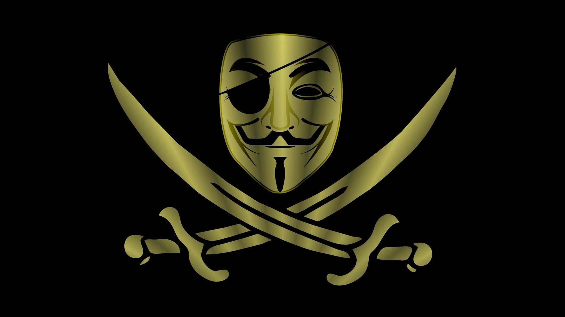 Anonymous, Piracy Wallpaper