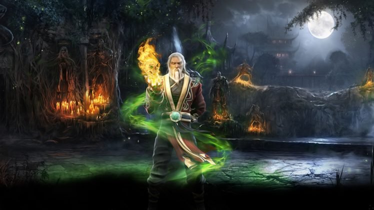 Mortal Kombat X, Shang Tsung HD Wallpaper Desktop Background