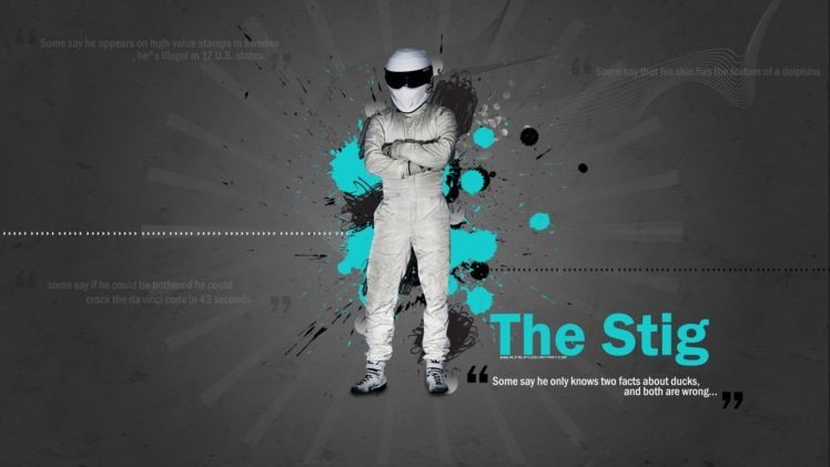 The Stig, Top Gear HD Wallpaper Desktop Background