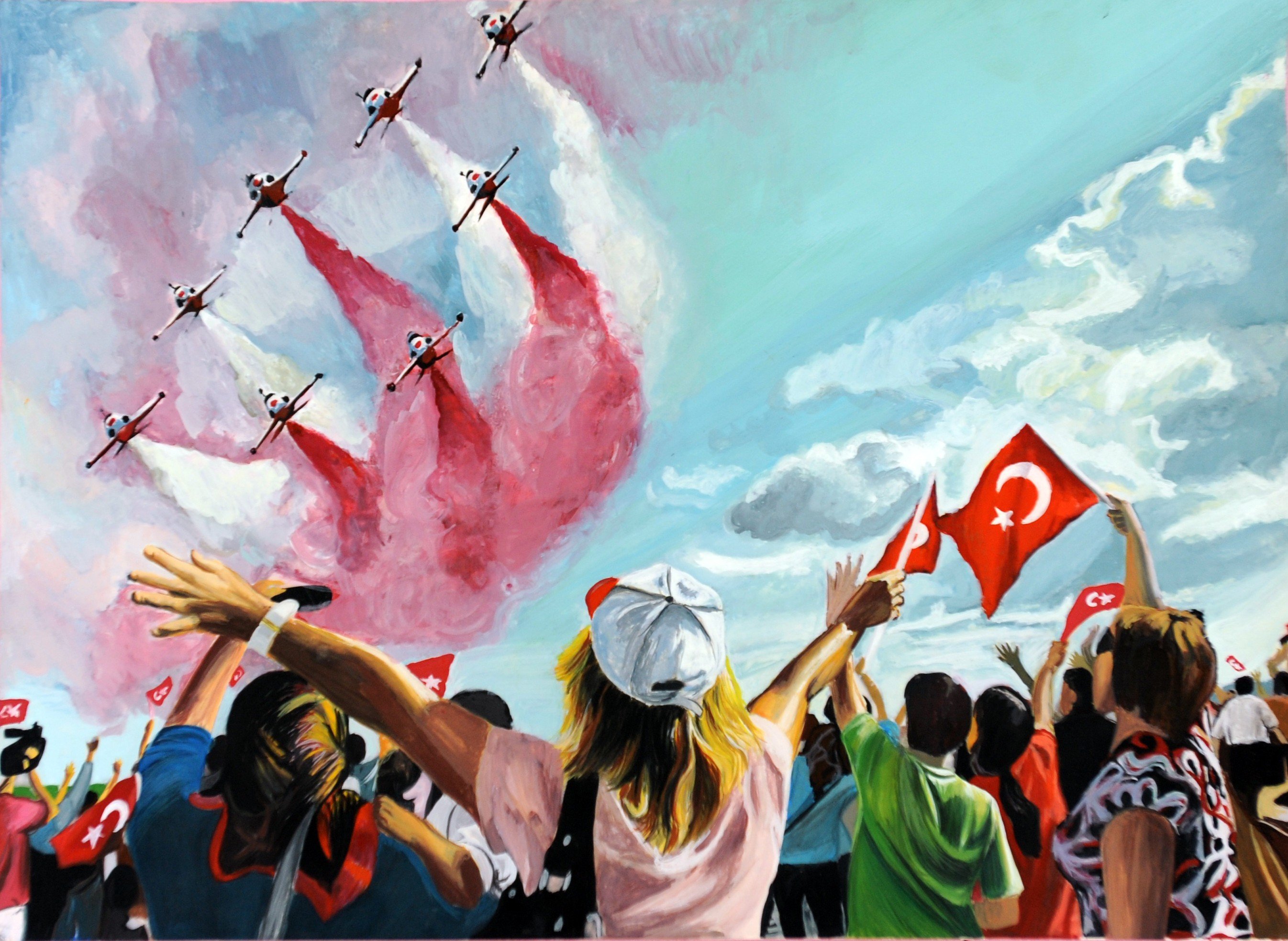 Turkish Stars, Türk Yıldızları, Turkey Wallpaper