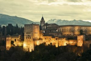 Spain, Alhambra, Fortress, Granada