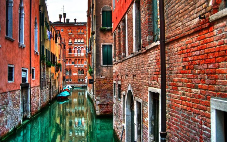 Venezia Canal Grande, Venice, Canal HD Wallpaper Desktop Background
