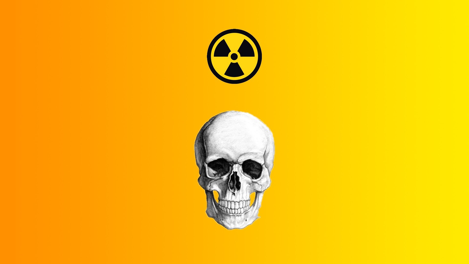 nuclear, Death, Yellow Wallpaper
