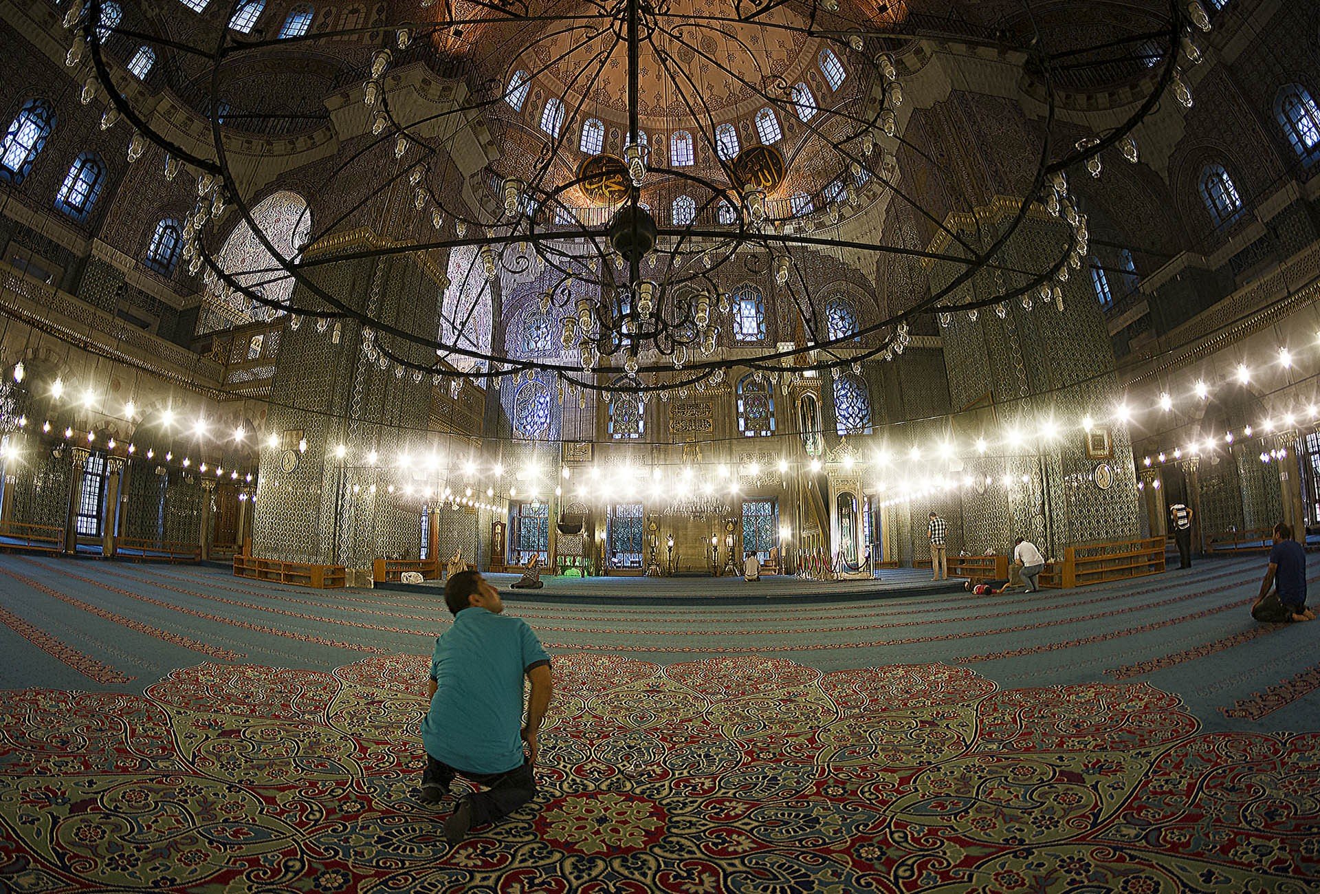 Yeni Camii, Istanbul, Turkey, Turkish, Islamic architecture, Islam Wallpaper