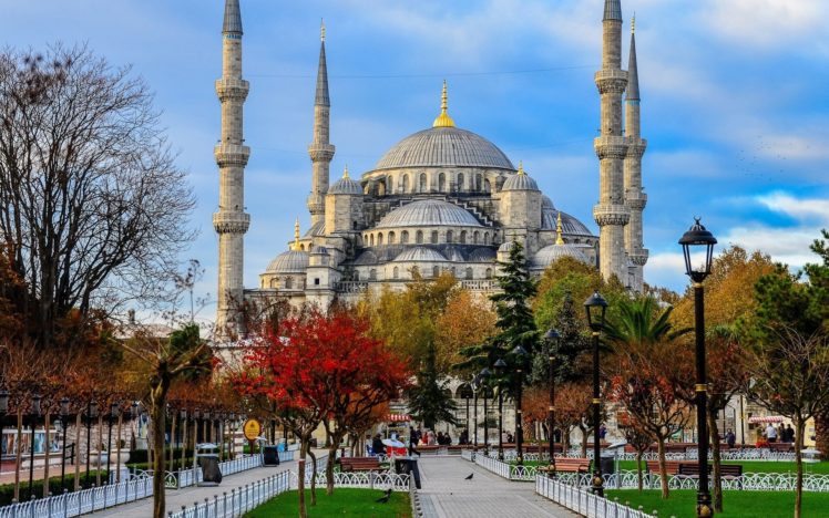 palace, Sultan Ahmed Mosque, Istanbul, Turkey, Sultan ahmed HD Wallpaper Desktop Background