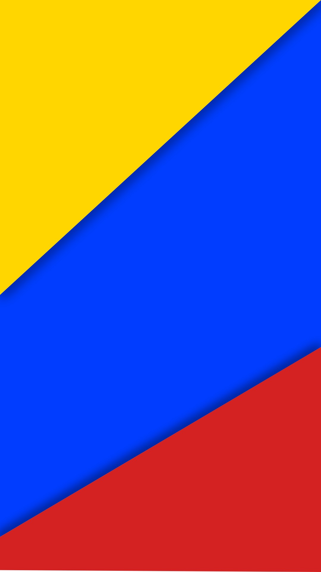colombia, Material style, Flag Wallpaper