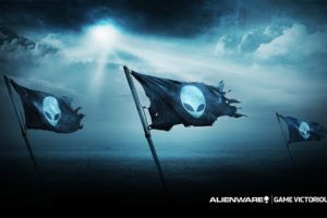 Alienware, Computer, PC gaming, Flag