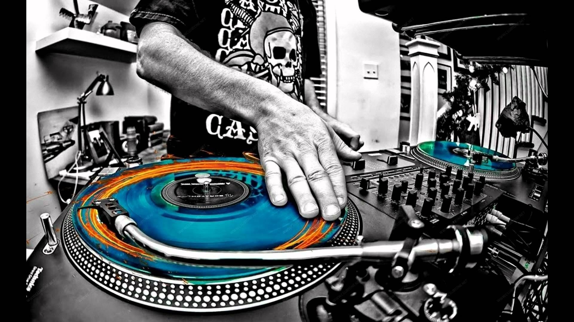 selective coloring, Turntables, Music Wallpaper