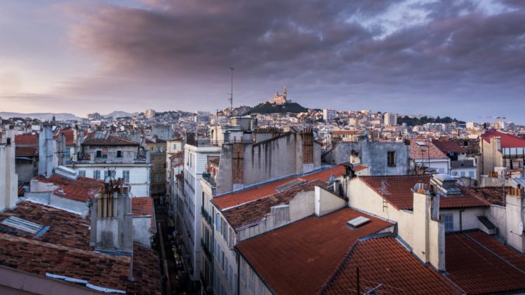 cityscape, Marseille, Morning HD Wallpaper Desktop Background