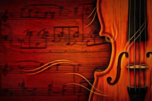 violin, Music, Musical notes