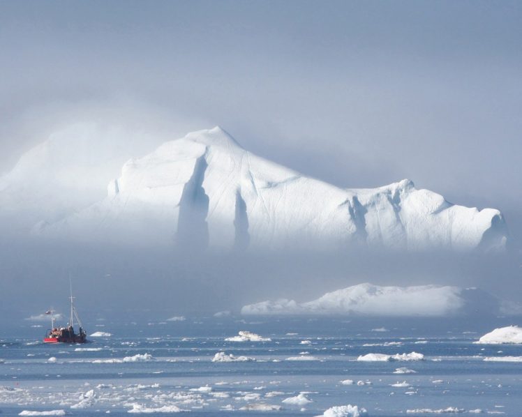 ice, Greenland, Boat HD Wallpaper Desktop Background