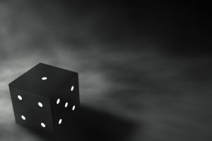 dice, Simple background, Monochrome