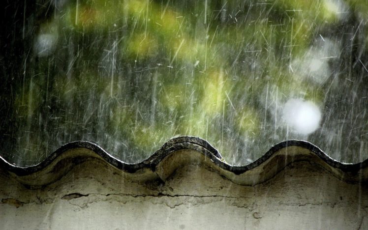 rooftops, Rain, Japan HD Wallpaper Desktop Background