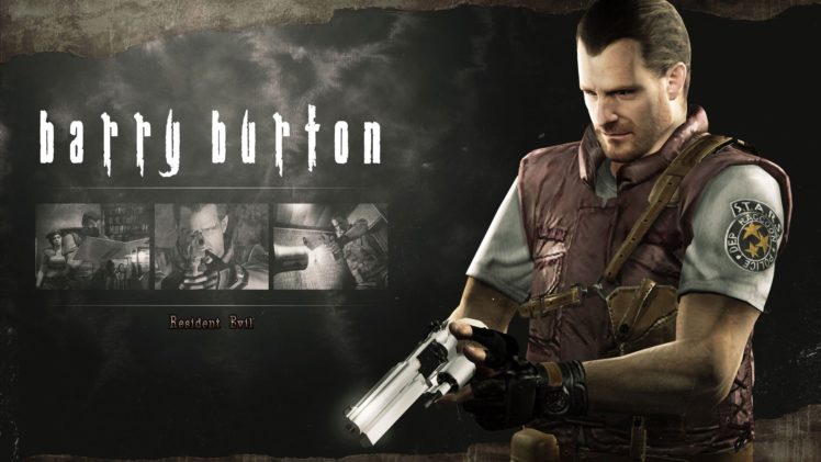 Resident Evil HD Remaster, Barry Burton HD Wallpaper Desktop Background