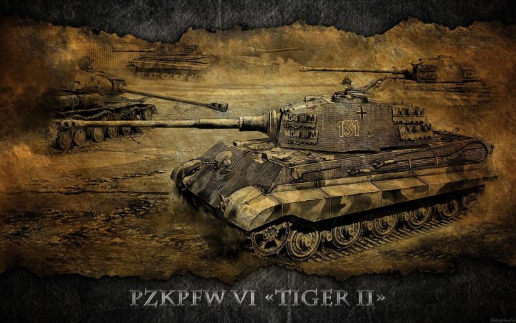 Tiger II HD Wallpaper Desktop Background