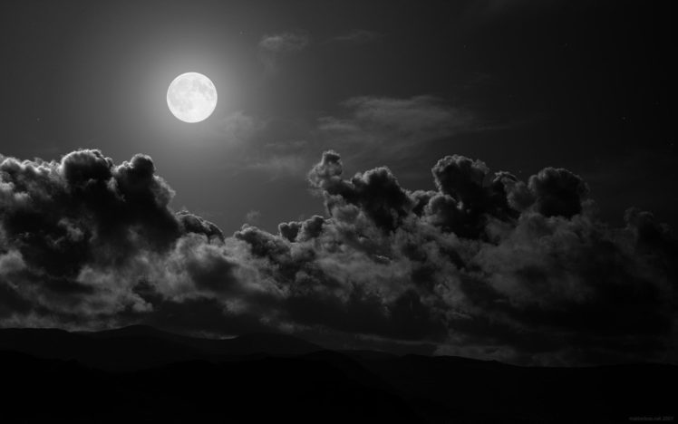 moonlight, Night HD Wallpaper Desktop Background