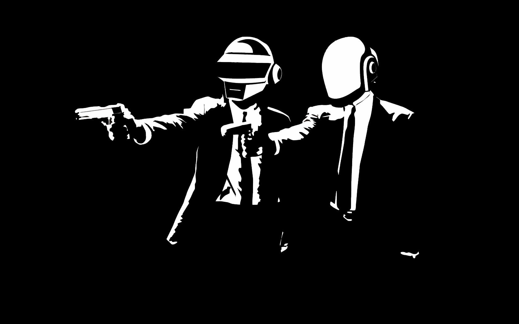 Pulp Fiction, Pulp Fiction (parody), Daft Punk Wallpaper