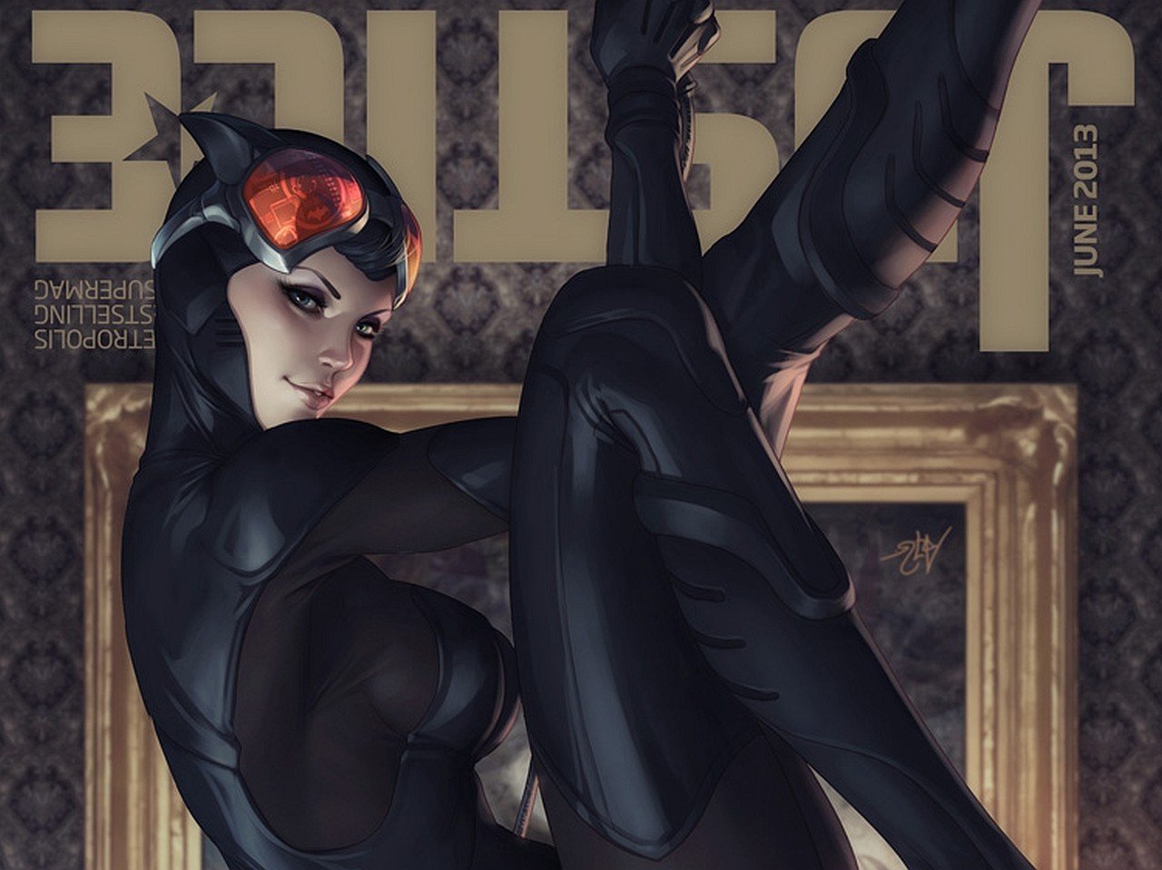 Catwoman, Justice, Artgerm Wallpaper