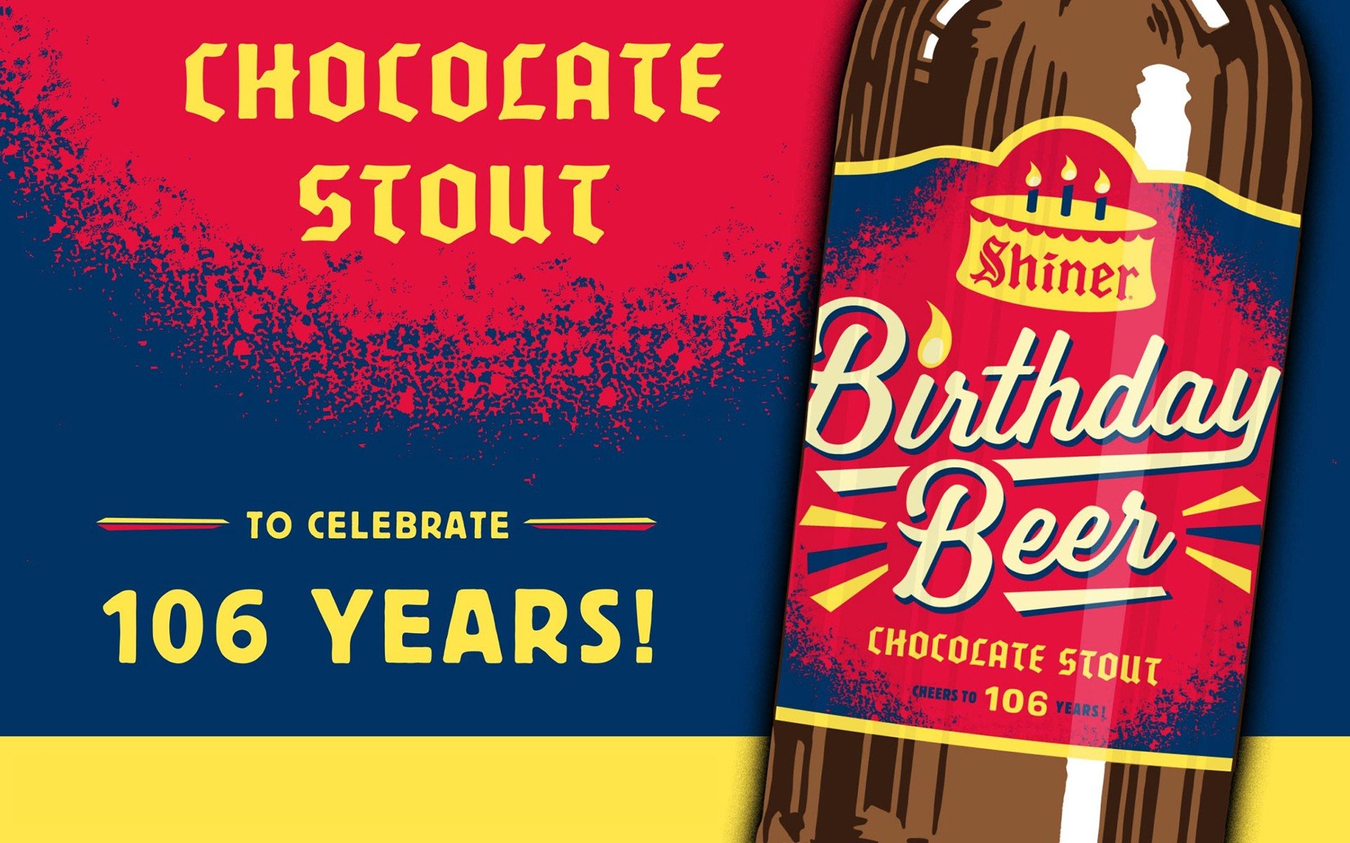 beer, Shiner, Chocolate, Happy birthday Wallpaper