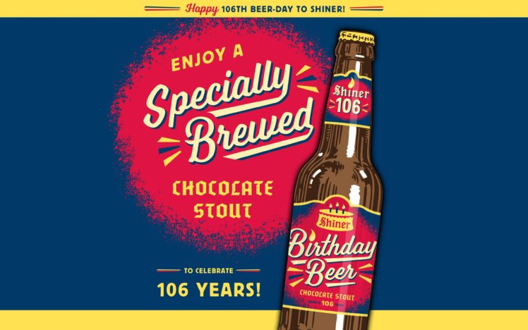 beer, Shiner, Happy birthday, Chocolate HD Wallpaper Desktop Background