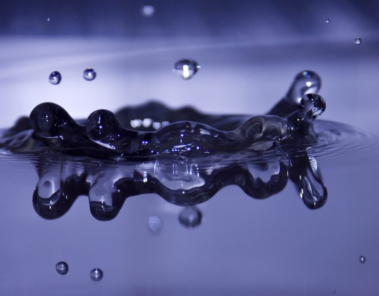 water, Macro, Splashes, Water drops HD Wallpaper Desktop Background