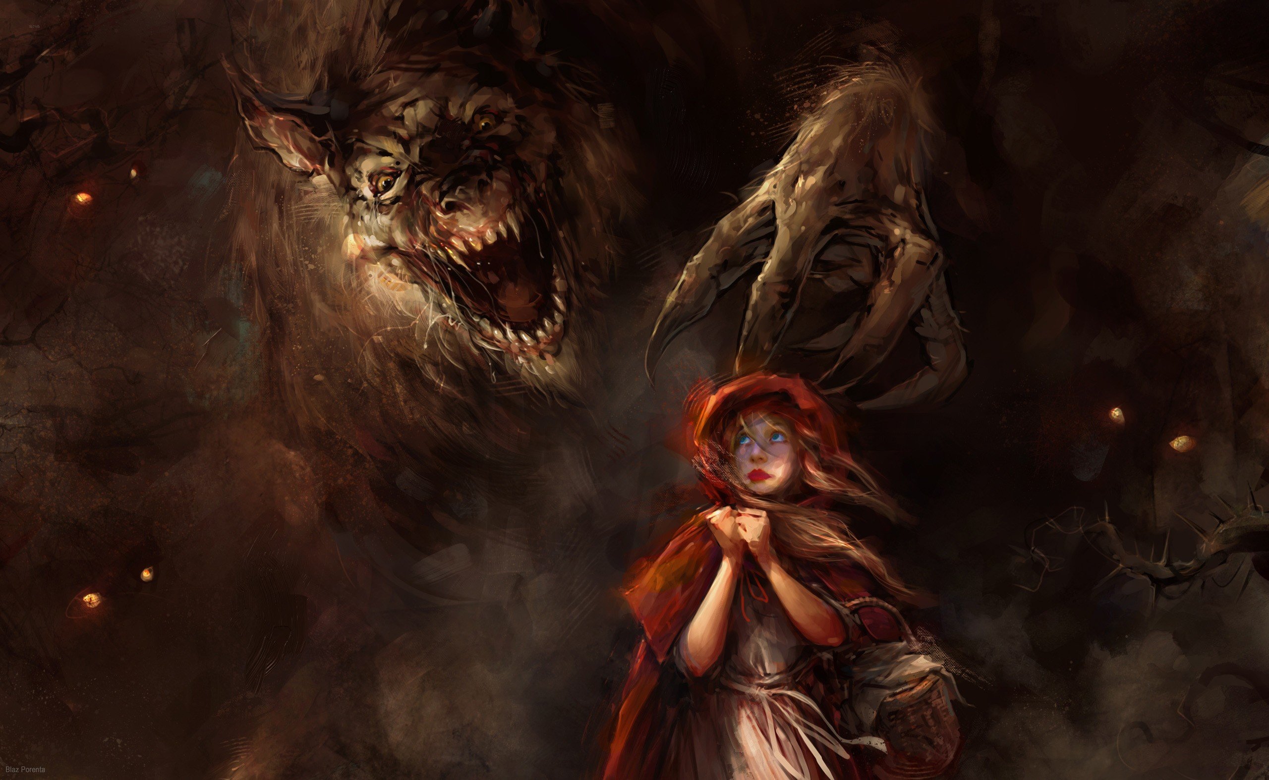 Red Hood, Werewolves Wallpaper